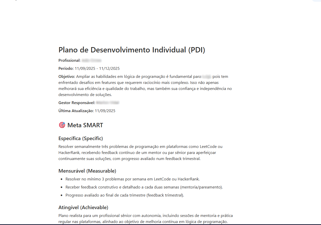 PDI Formalization Document